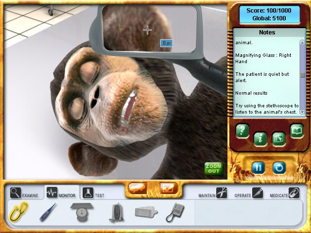 Скриншот из игры Zoo Vet: Endangered Animals под номером 36
