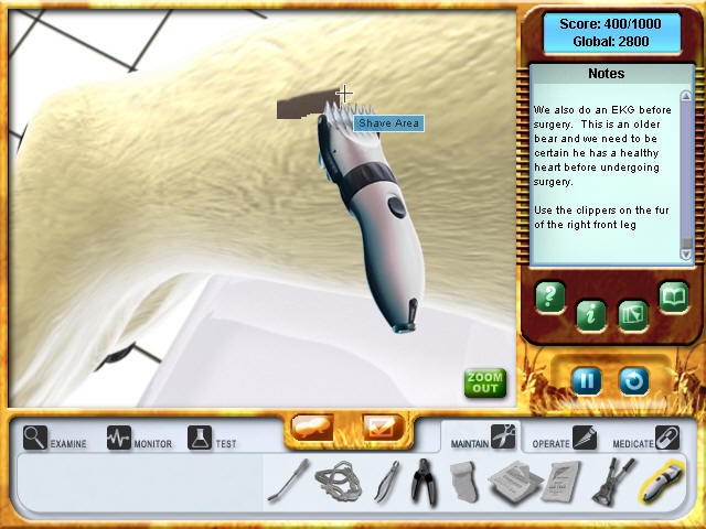Скриншот из игры Zoo Vet: Endangered Animals под номером 64