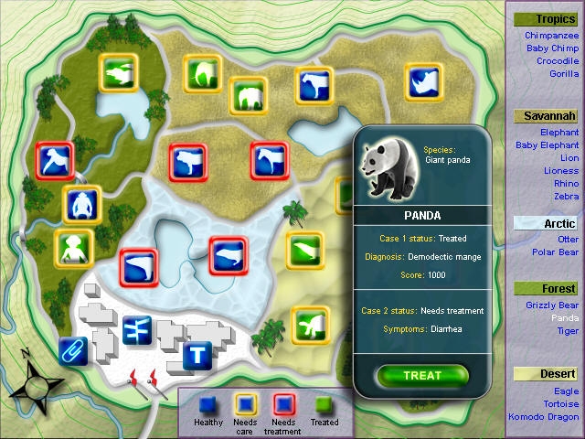 Скриншот из игры Zoo Vet: Endangered Animals под номером 67