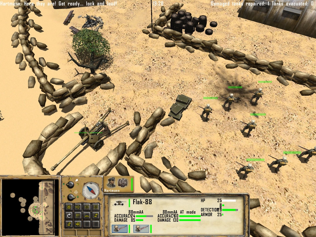 Скриншот из игры Desert Rats vs. Afrika Korps под номером 13