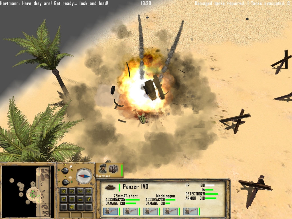 Скриншот из игры Desert Rats vs. Afrika Korps под номером 14