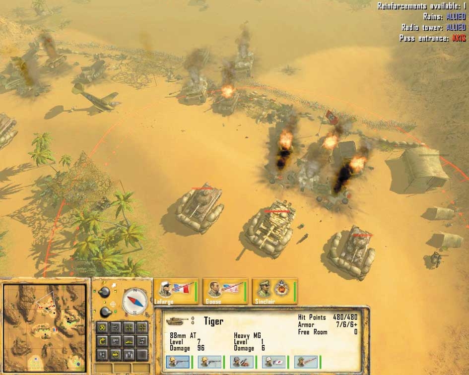 Скриншот из игры Desert Rats vs. Afrika Korps под номером 30