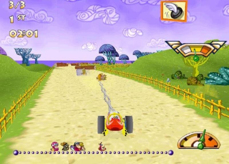 Скриншот из игры Wacky Races под номером 1