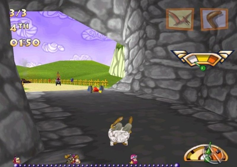 Скриншот из игры Wacky Races под номером 12