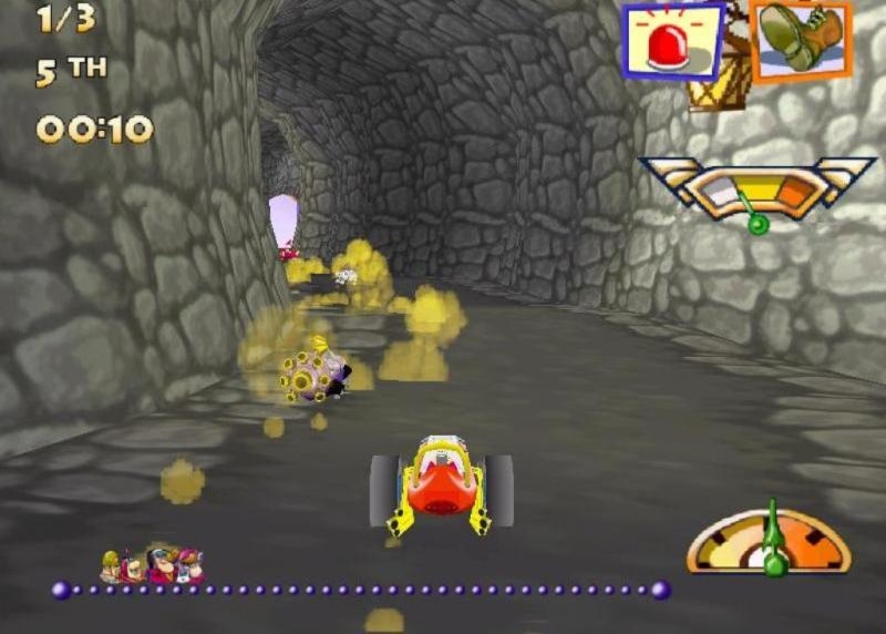 Скриншот из игры Wacky Races под номером 2