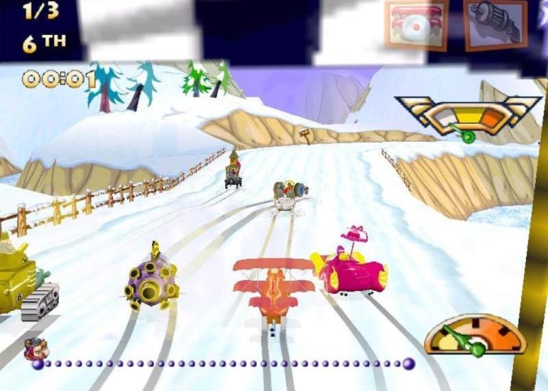 Скриншот из игры Wacky Races под номером 3