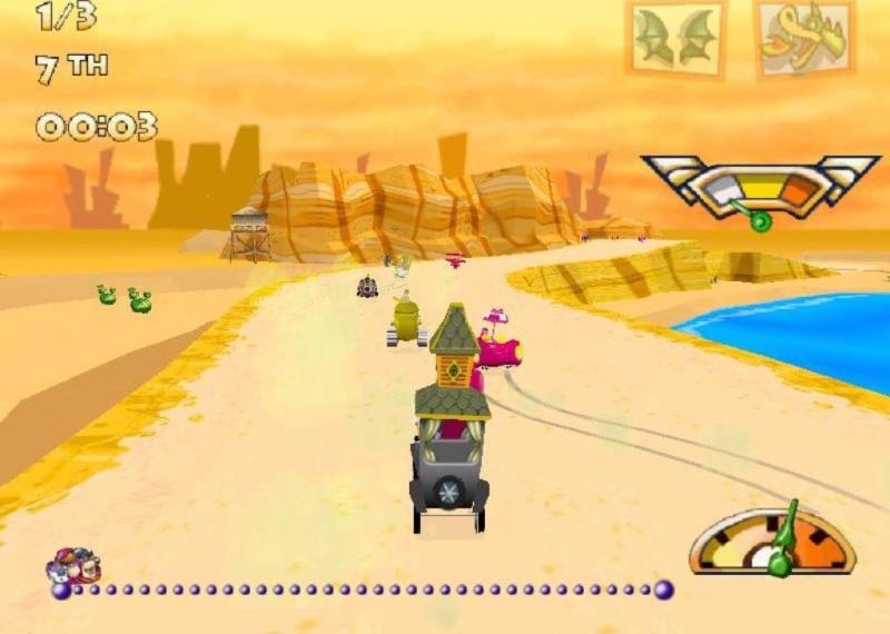 Скриншот из игры Wacky Races под номером 7