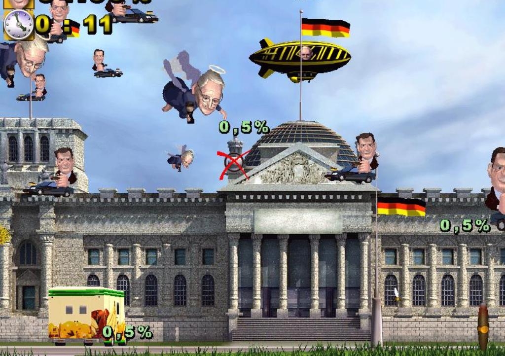 Скриншот из игры Wahlschlacht 2002 под номером 1