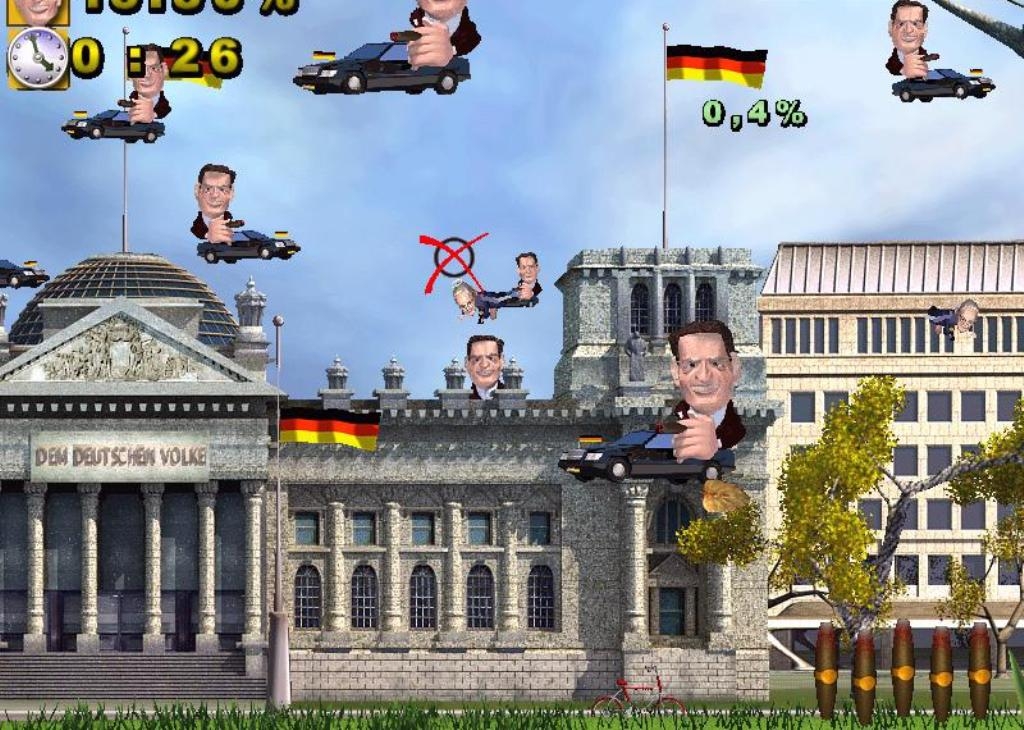 Скриншот из игры Wahlschlacht 2002 под номером 5