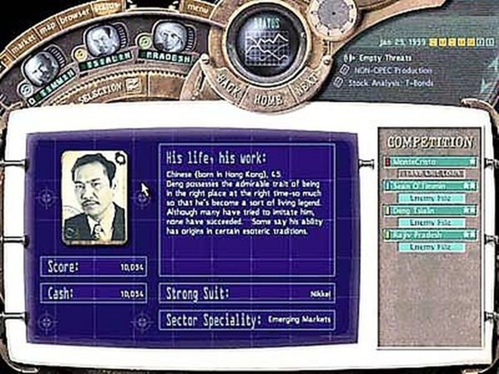 Скриншот из игры Wall Street Trader 2000 под номером 2
