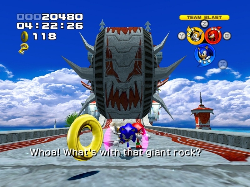 Скриншот из игры Sonic Heroes под номером 4
