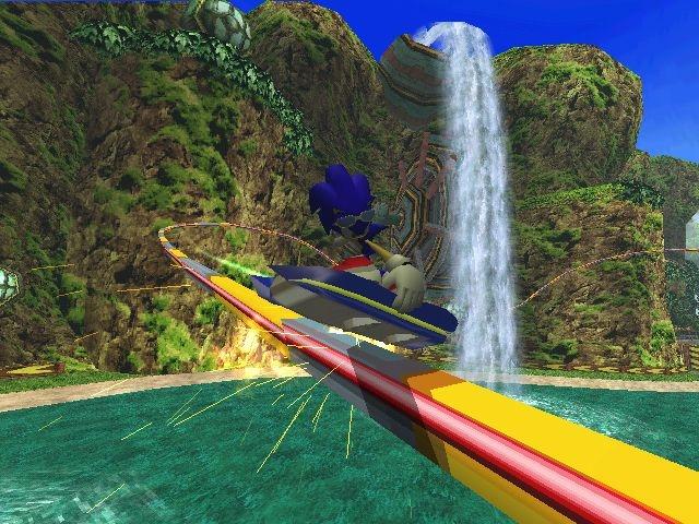 Скриншот из игры Sonic Riders под номером 17