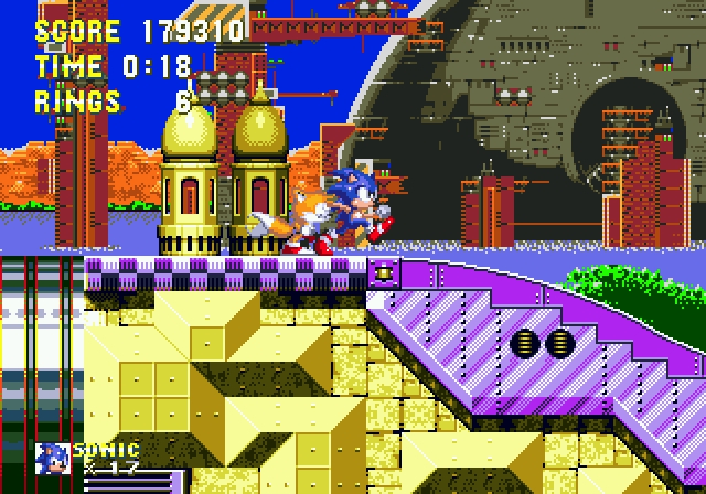 Скриншот из игры Sonic the Hedgehog 3 под номером 10