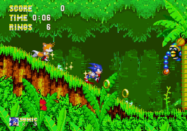 Скриншот из игры Sonic the Hedgehog 3 под номером 11