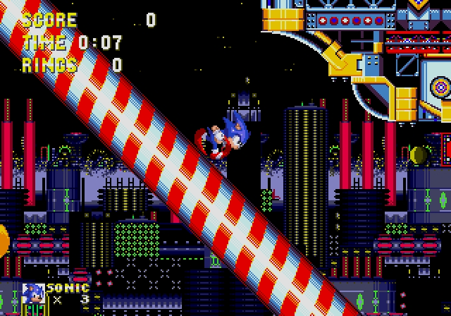 Скриншот из игры Sonic the Hedgehog 3 под номером 12