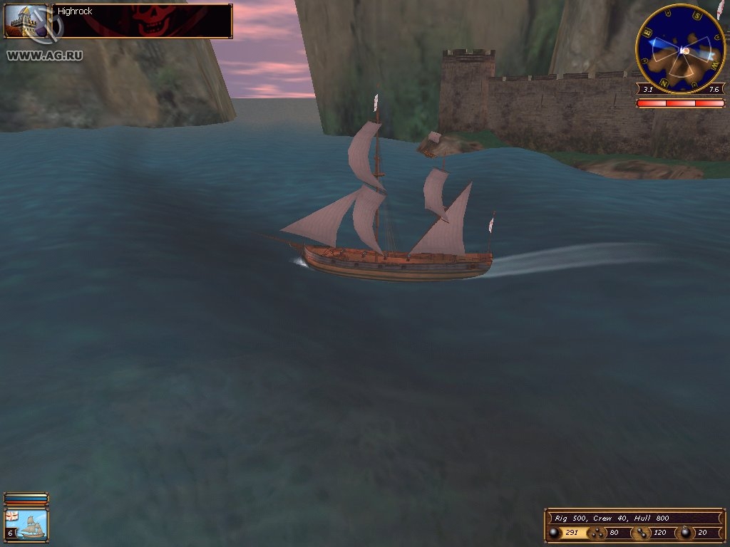 Скриншот из игры Sea Dogs под номером 110