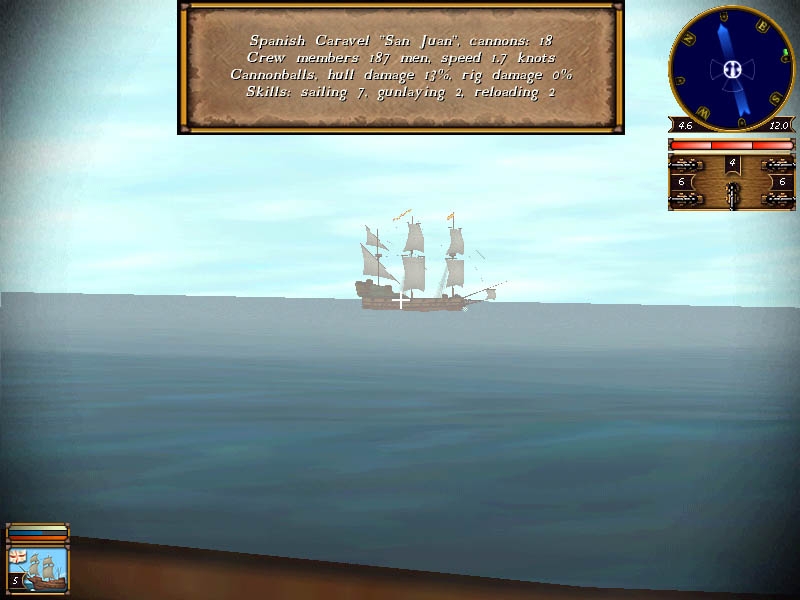 Скриншот из игры Sea Dogs под номером 2