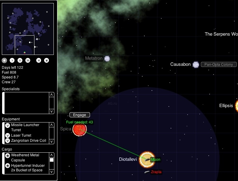Скриншот из игры Space Exploration: Serpens Sector под номером 2