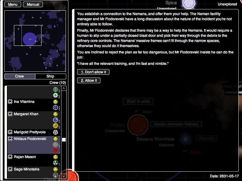 Скриншот из игры Space Exploration: Serpens Sector под номером 20