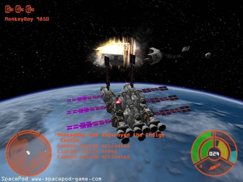 Скриншот из игры Space Pod под номером 1