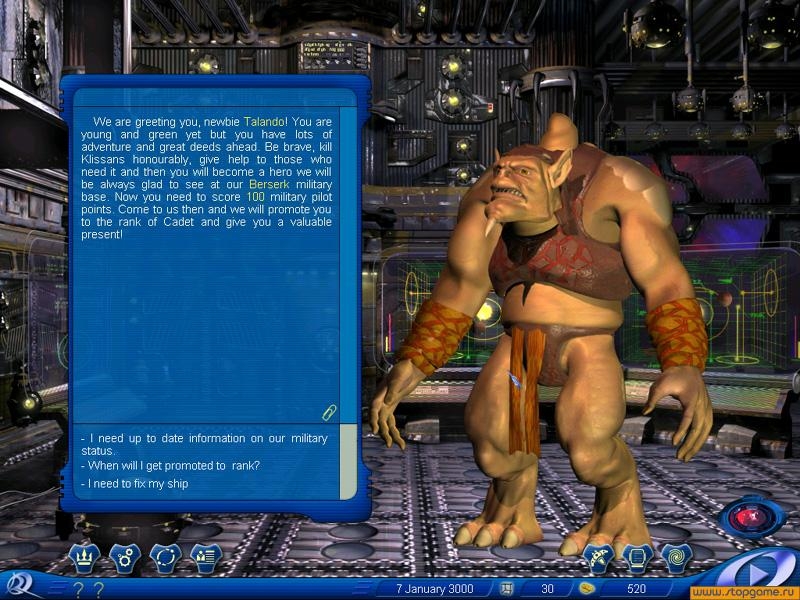 Скриншот из игры Space Rangers под номером 4