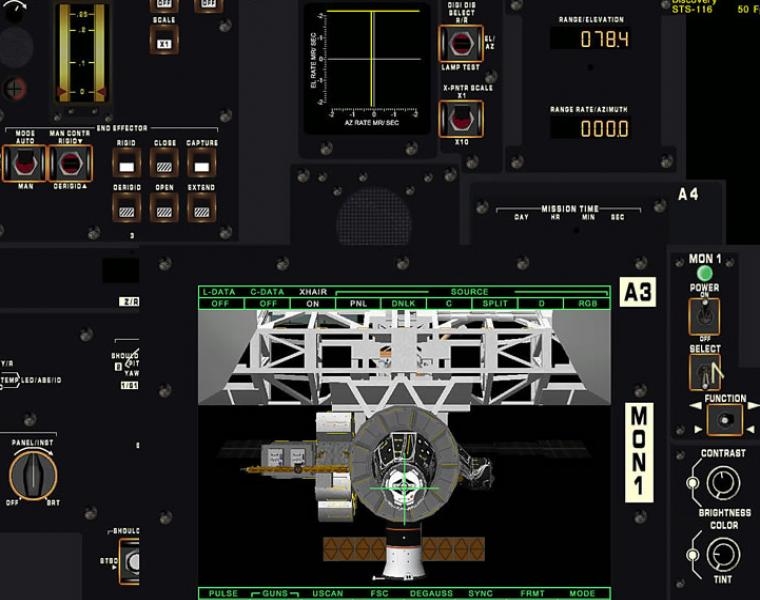 Скриншот из игры Space Shuttle Mission 2007 под номером 18