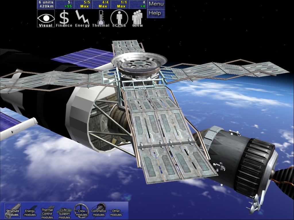 Скриншот из игры Space Station Manager под номером 1