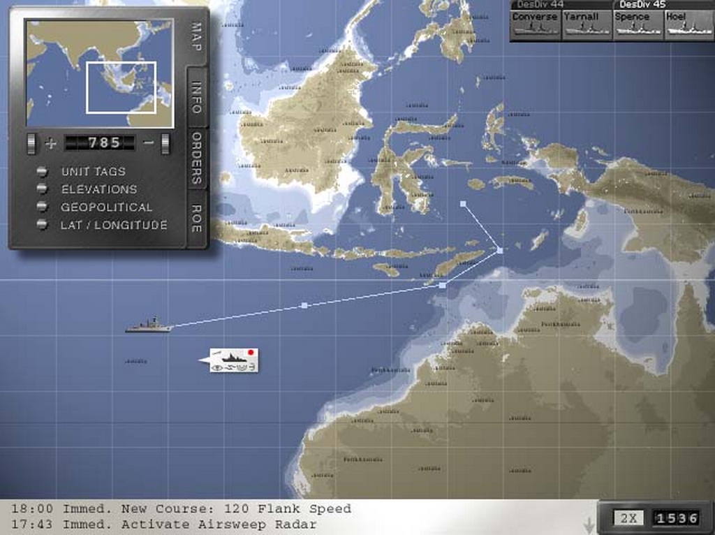 Скриншот из игры Destroyer Command под номером 18