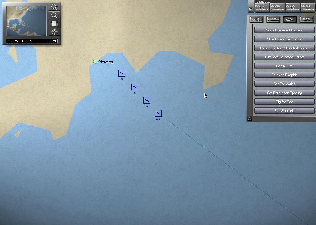 Скриншот из игры Destroyer Command под номером 5