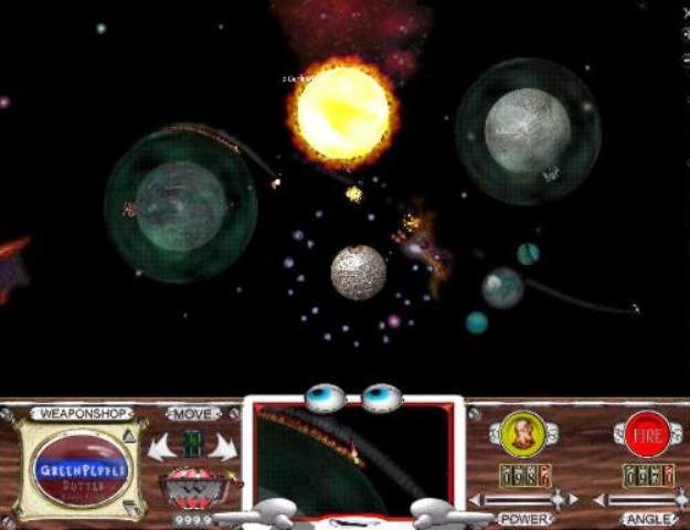 Скриншот из игры Spacetanks под номером 13