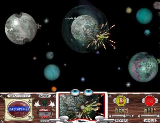 Скриншот из игры Spacetanks под номером 15