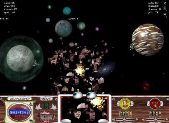Скриншот из игры Spacetanks под номером 17