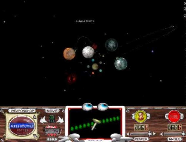 Скриншот из игры Spacetanks под номером 19