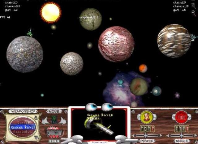 Скриншот из игры Spacetanks под номером 20