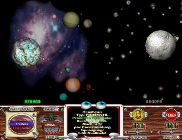 Скриншот из игры Spacetanks под номером 24