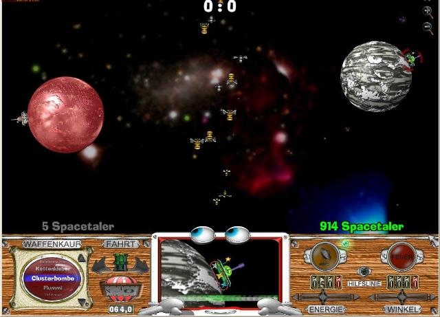 Скриншот из игры Spacetanks под номером 25