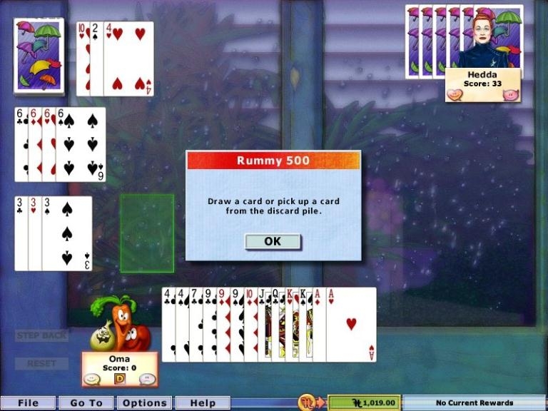 Скриншот из игры Hoyle Card Games 2005 под номером 19