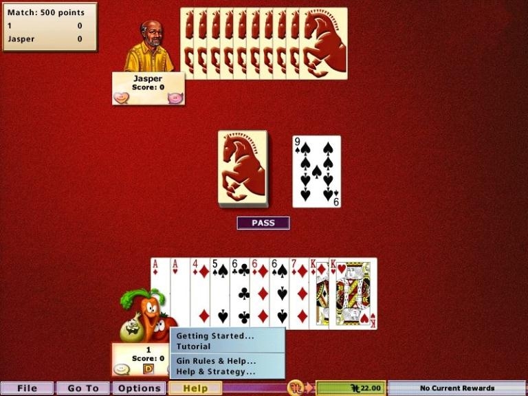 Скриншот из игры Hoyle Card Games 2007 под номером 15