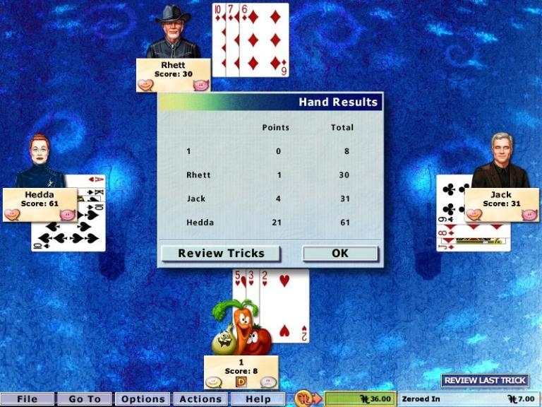 Скриншот из игры Hoyle Card Games 2007 под номером 18