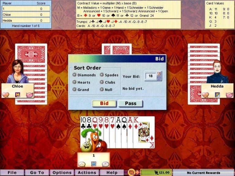 Скриншот из игры Hoyle Card Games 2007 под номером 24