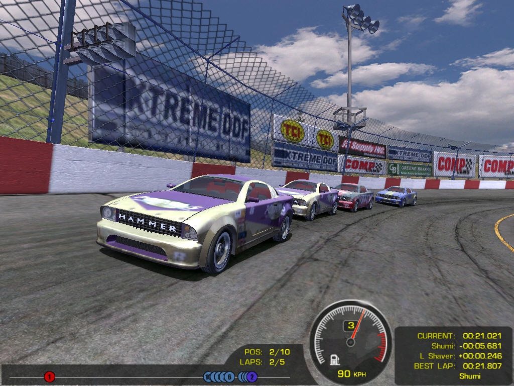 Скриншот из игры Special Events Racing под номером 4