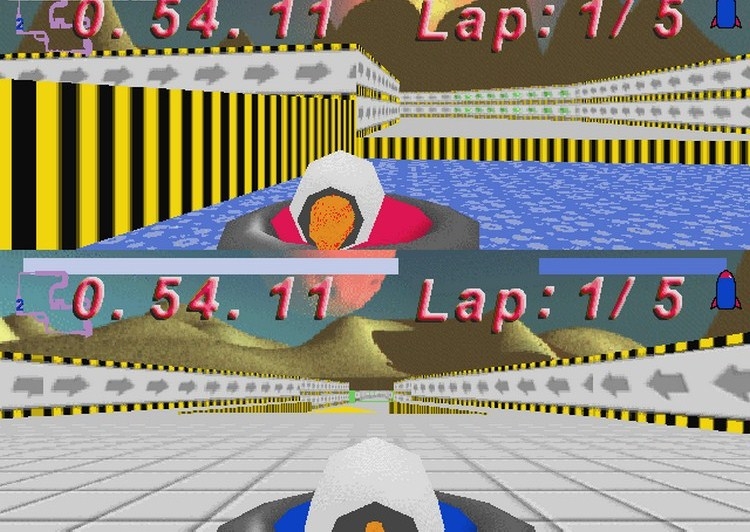 Скриншот из игры HoverRace под номером 2