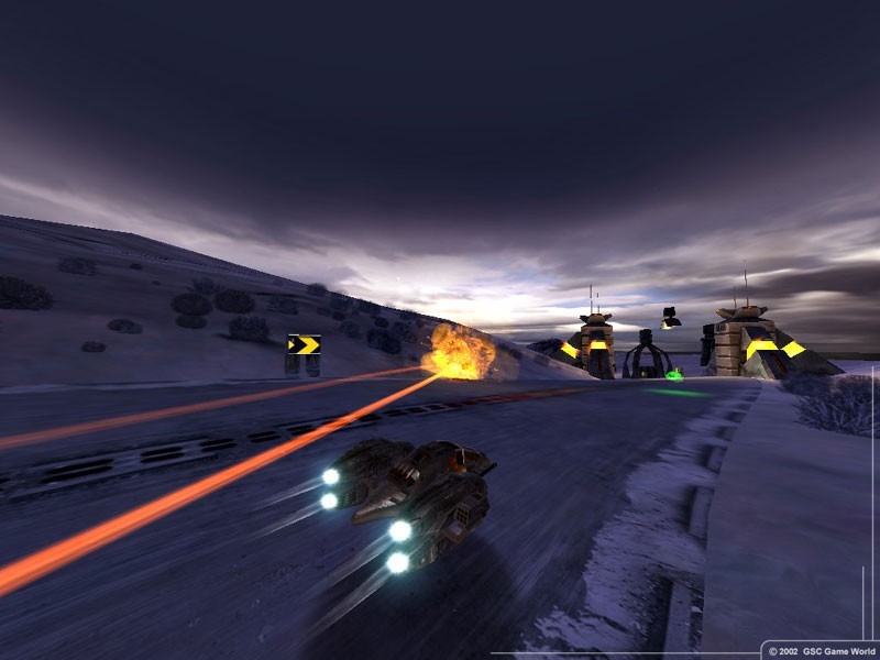 Скриншот из игры Hover Ace под номером 11