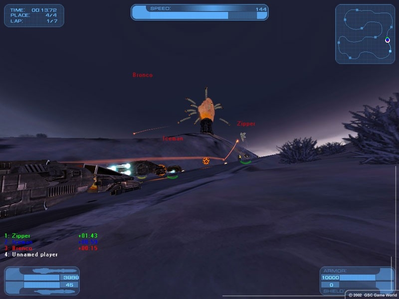 Скриншот из игры Hover Ace под номером 8