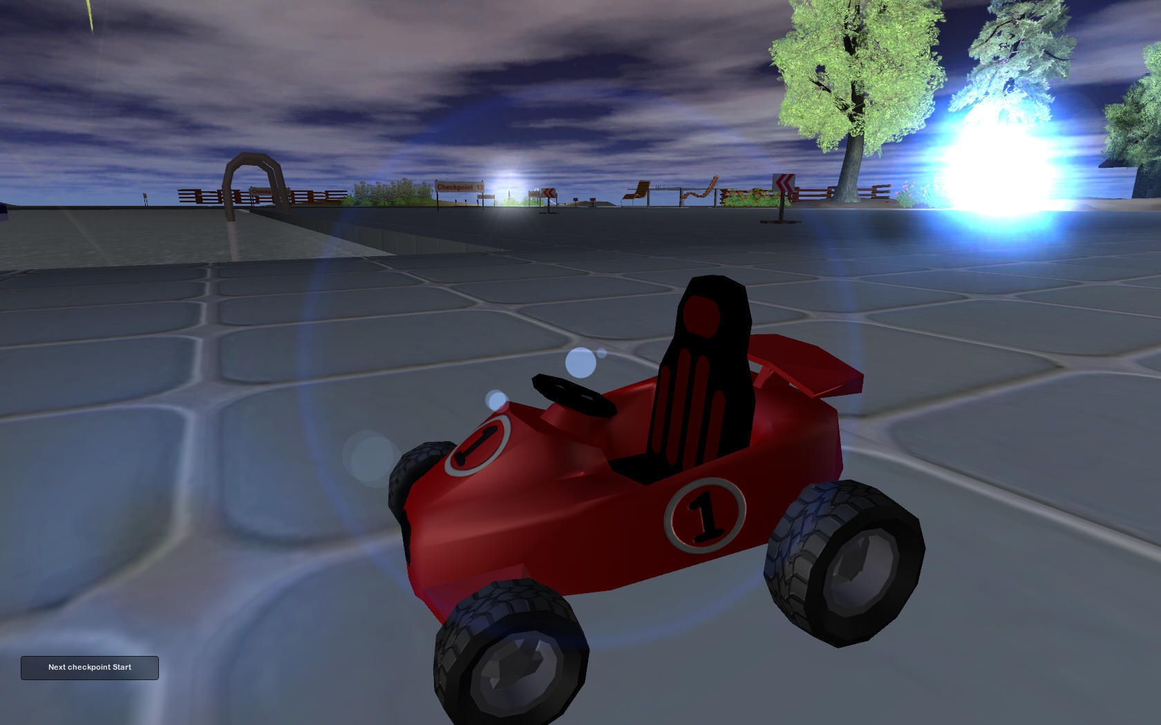 Скриншот из игры House Racers под номером 1