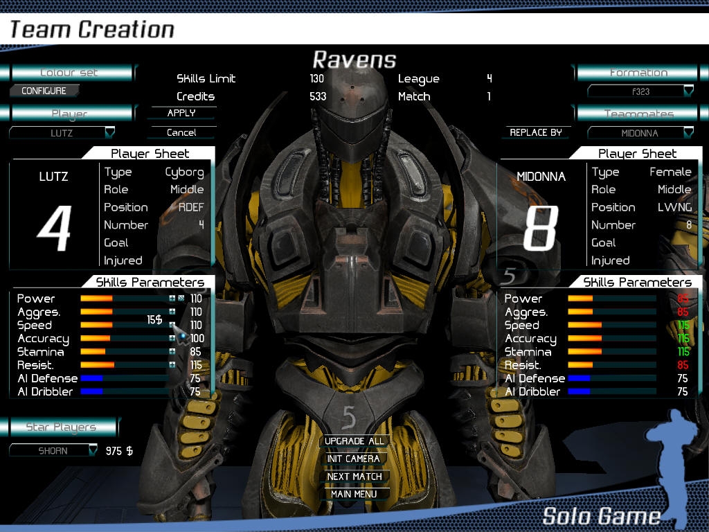 Скриншот из игры Speedball 2: Tournament под номером 12