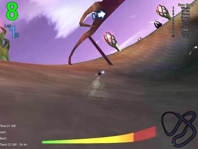 Скриншот из игры Sphere Racer под номером 5