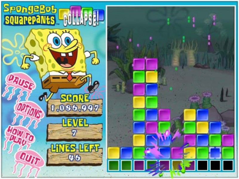 Скриншот из игры SpongeBob SquarePants Collapse под номером 10