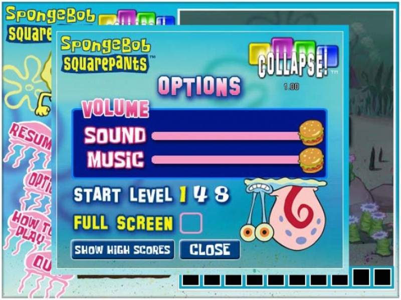 Скриншот из игры SpongeBob SquarePants Collapse под номером 8