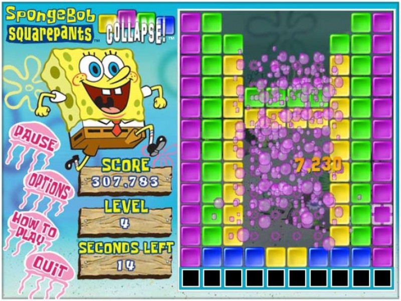 Скриншот из игры SpongeBob SquarePants Collapse под номером 9